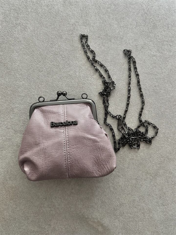 Açık Pembe Mini Kadın Cüzdan