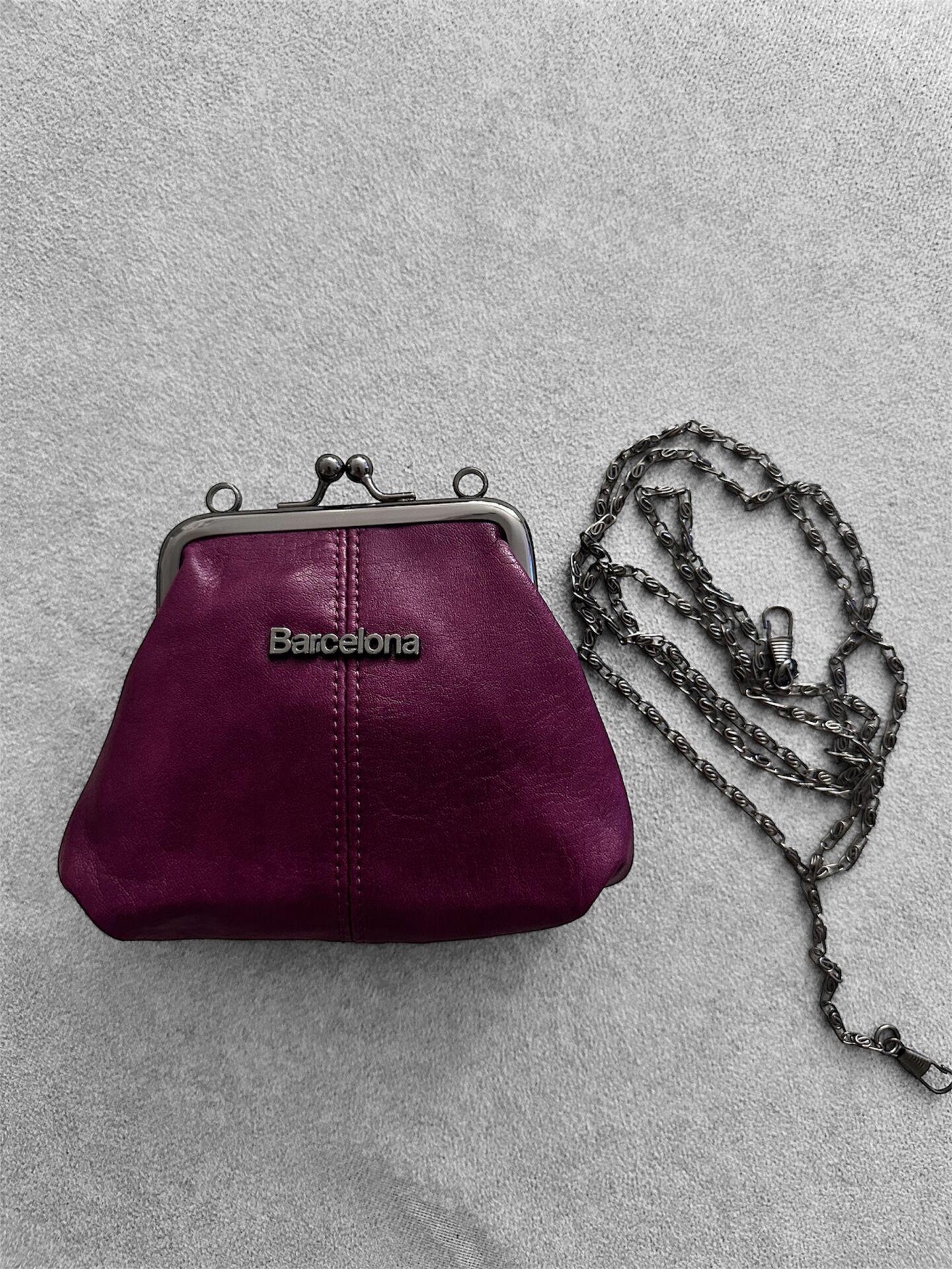 Bordo Kadın Mini Cüzdan Çanta