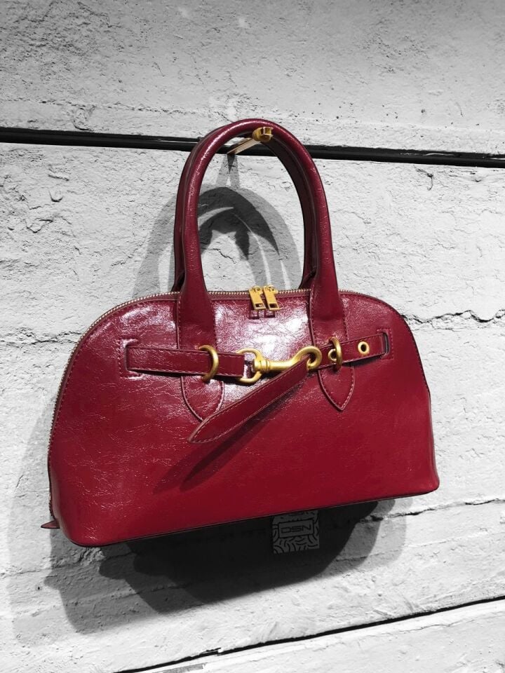 Bordo Kırmızı Kadın Çantası Bordo