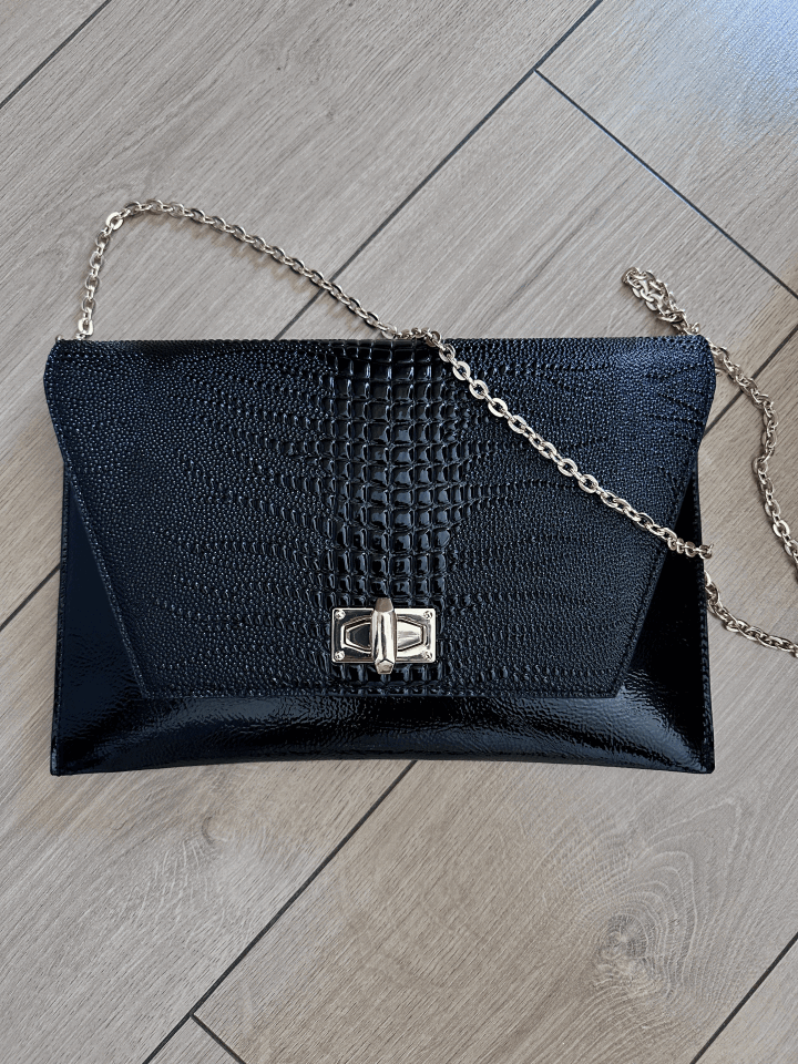 Siyah Kadın Clutch&Portföy Çantası
