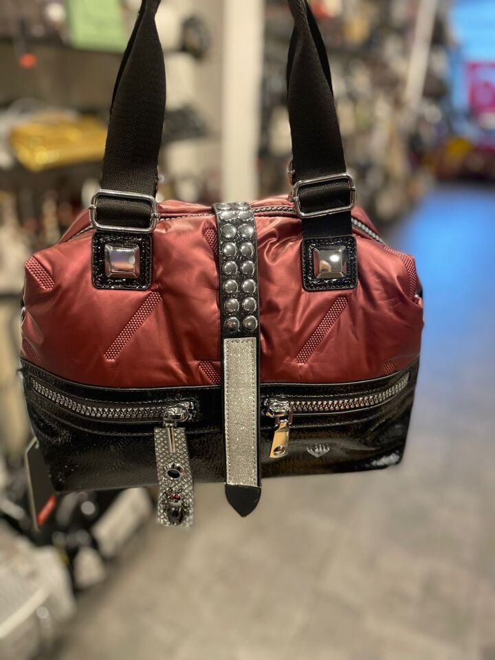 Kırmızı Kadın Omuz Çantası