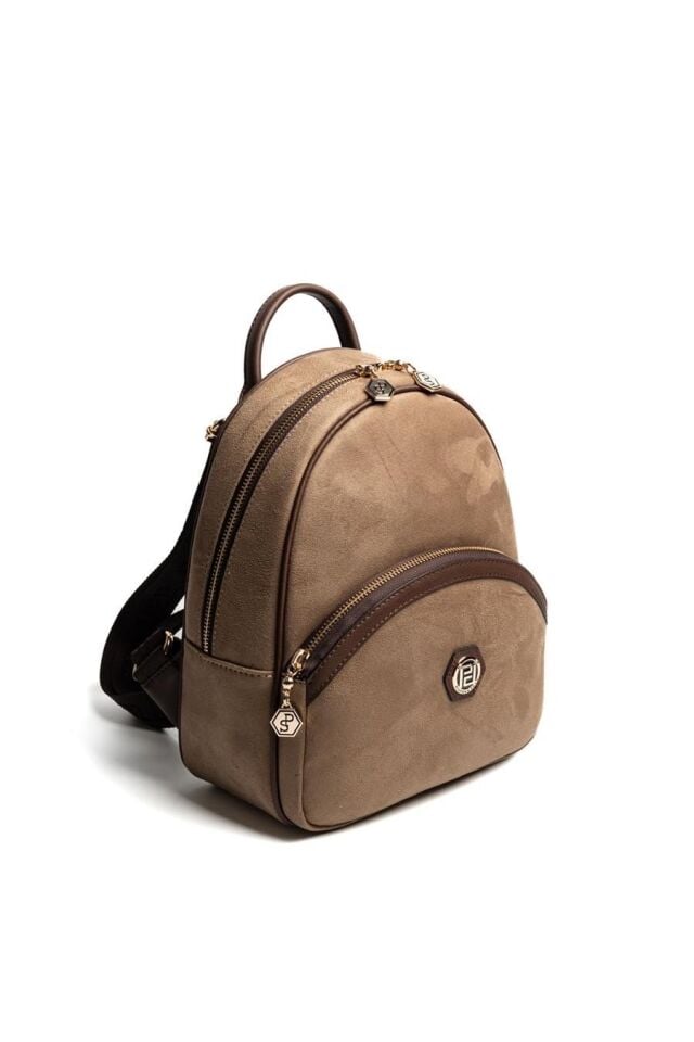 Taba Süet Kadın Sırt Çantası