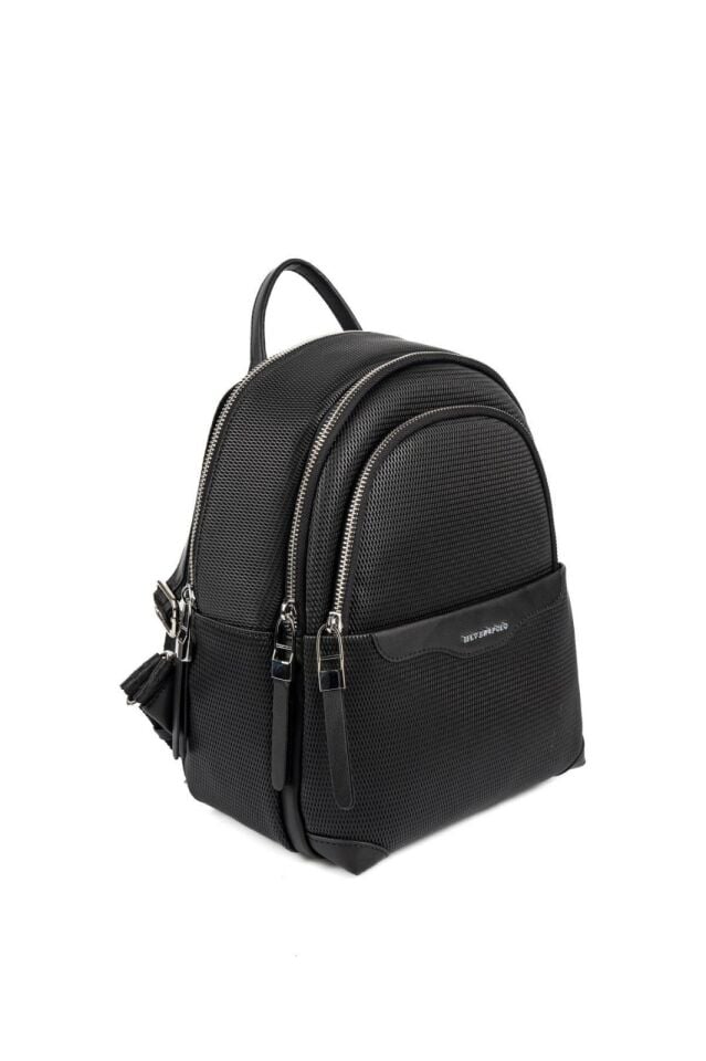 Siyah Kadın Sırt Çantası