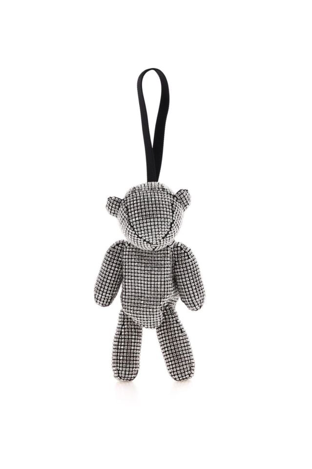 Taşlı Ayıcık Figürlü Charm Anahtarlık Çanta Aksesuarı