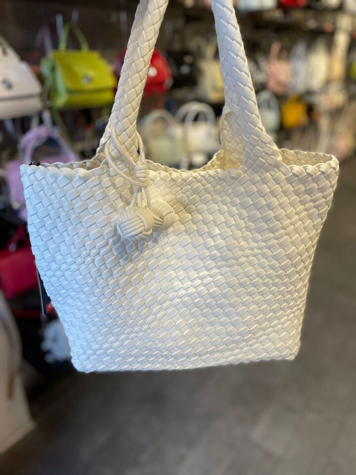 BeyazKadın Omuz Çantası