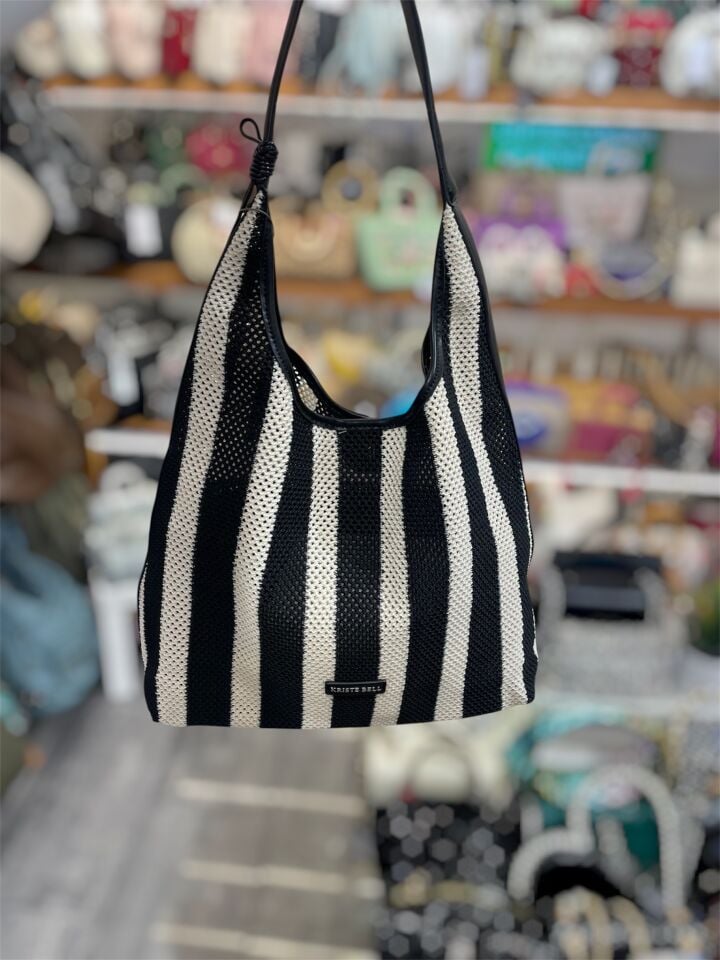 Siyah File Model Kadın Çantası