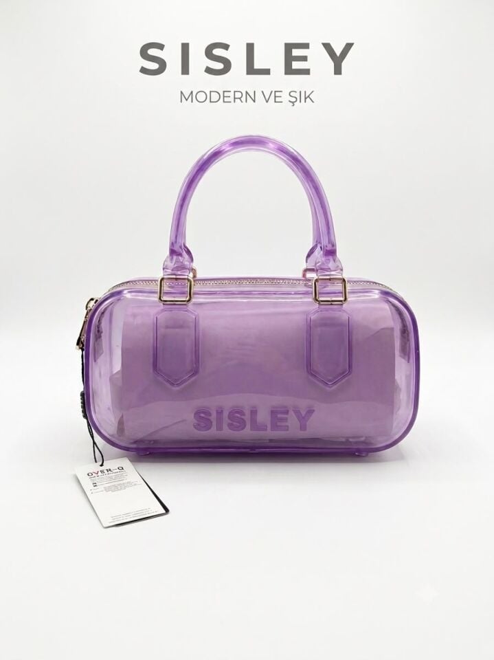 Sisley Lila Silikon Çanta