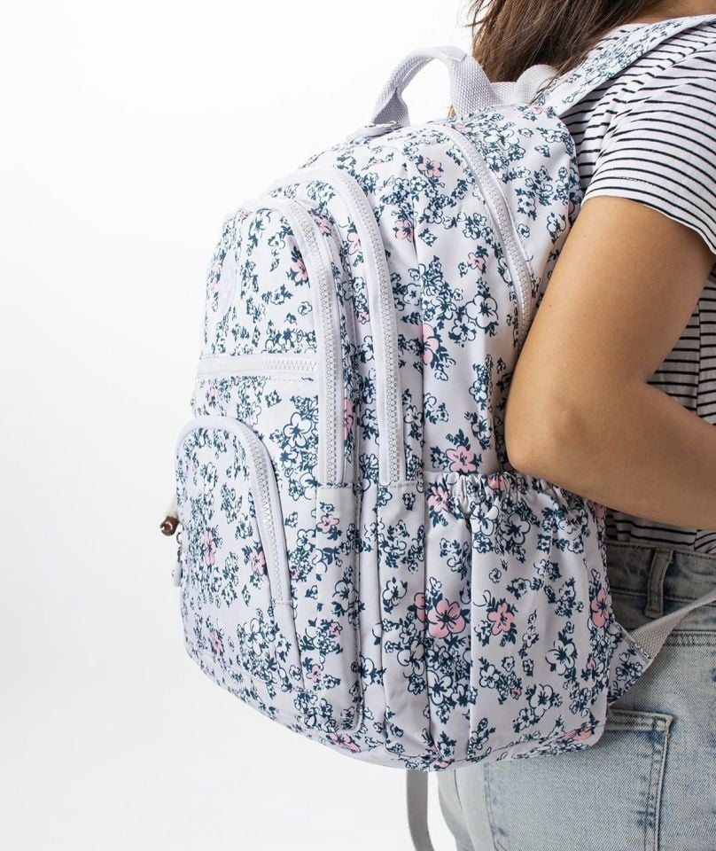 Çiçekli Okul  Sırt Çantası